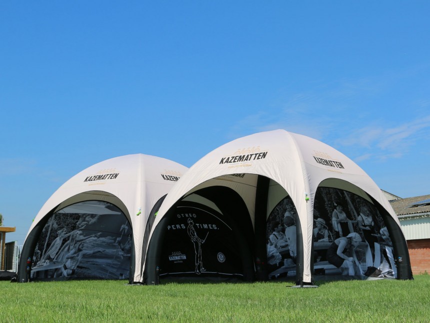 Ingang speel piano Psychiatrie Airspace opblaasbare tent 5x5m – GEKR Events & Verkoop